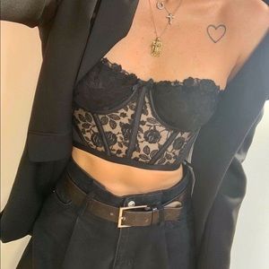 For Love and Lemons Rose Petal Bustier